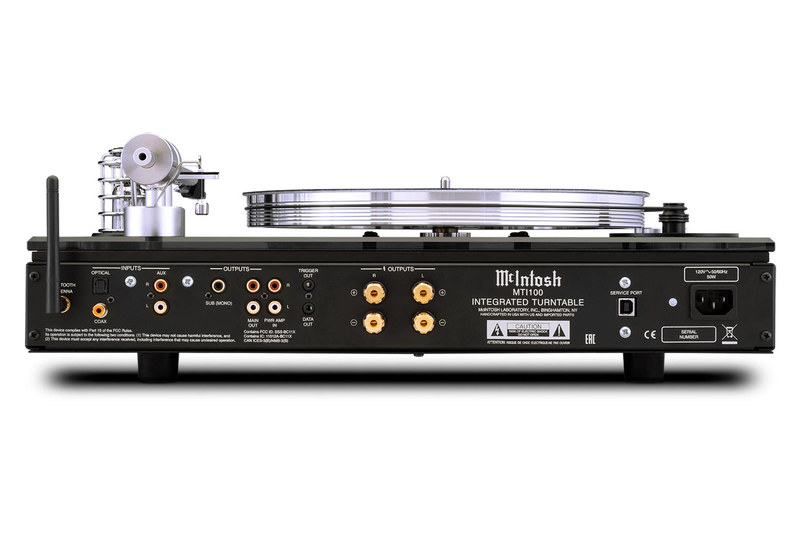 MCINTOSH - MTI100 Integrated Turntable